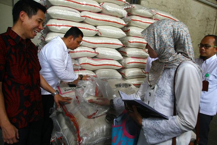 Stok Beras Aman
