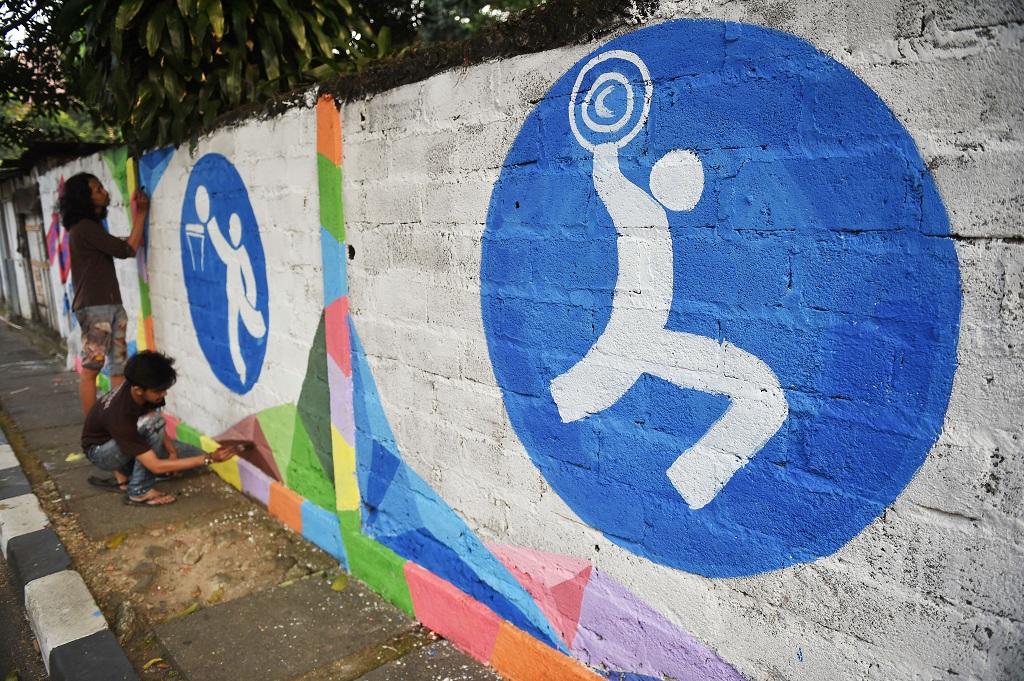 Mural Asian Games