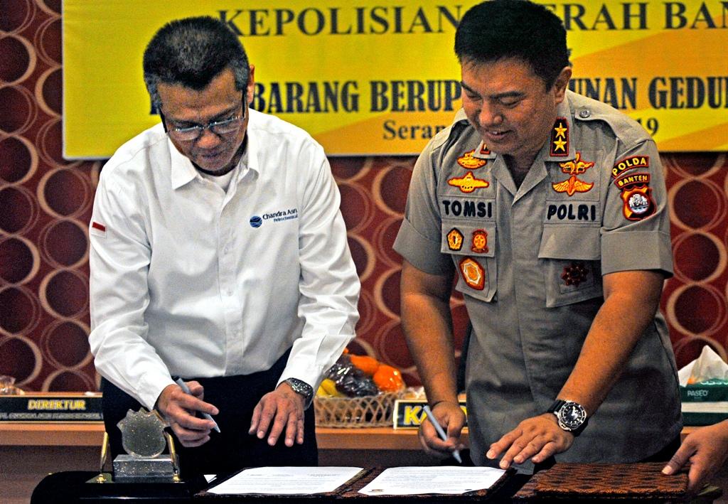 CAP Bantu Polda