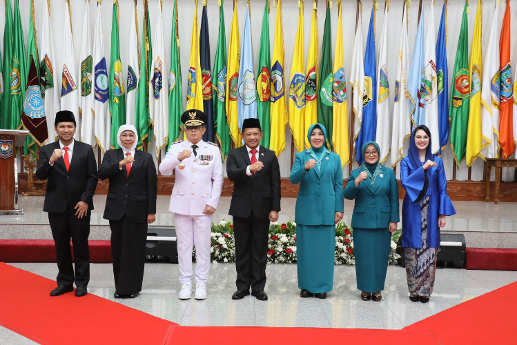 Pj Ketua TP PKK Provinsi Jatim Isye Sri Rahayu Resmi Dilantik