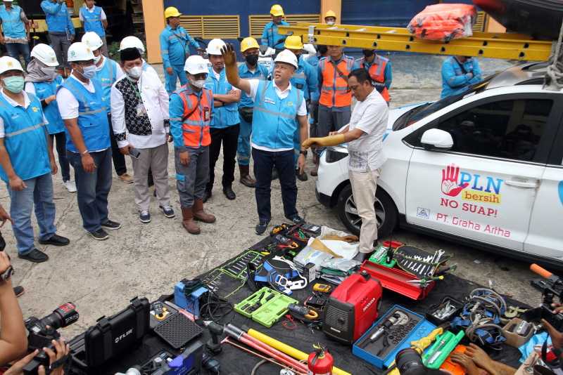 PLN Gelar Apel Siaga dan Inspeksi Rumah Pompa Untuk Antisipasi Cuaca Ekstrem