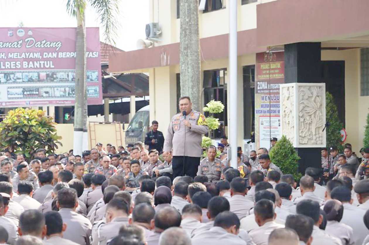 Polres Bantul Kerahkan 185 Personel Amankan Libur Paskah