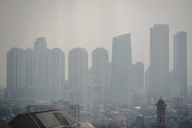POLUSI UDARA JAKARTA MENINGKAT