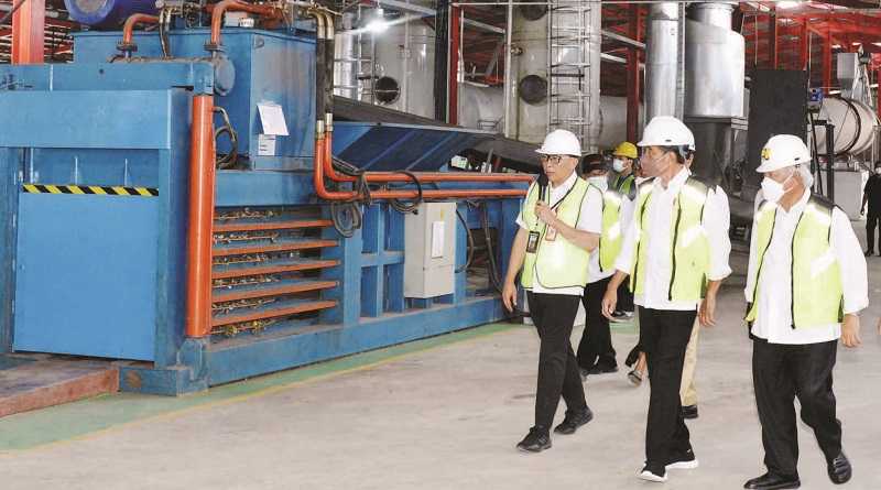 PRESIDEN JOKOWI MERESMIKAN EMPAT TPST DI KOTA DENPASAR