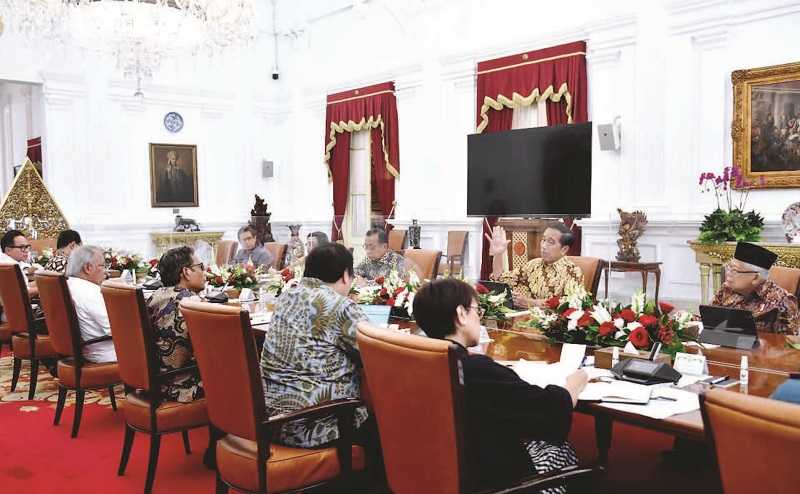PRESIDEN JOKOWI PIMPIN RATAS PERSIAPAN KTT KE-42 ASEAN