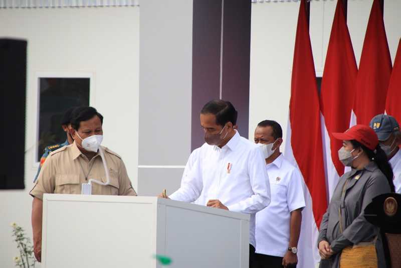 Presiden Jokowi Resmikan RS Modular Jenderal TNI LB Moerdani Yang Digarap PTPP