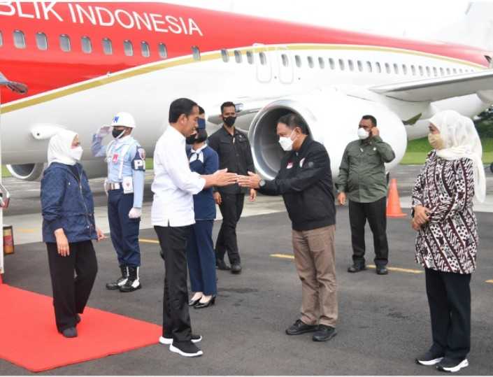 Presiden Kunjungi Korban Tragedi Kanjuruhan