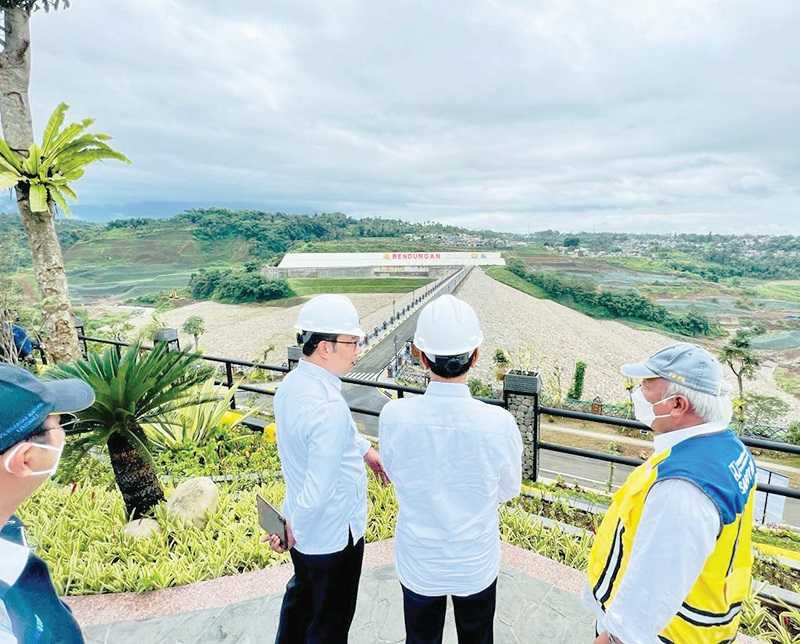 PRESIDEN RESMIKAN BENDUNGAN CIAWI DAN SUKAMAHI