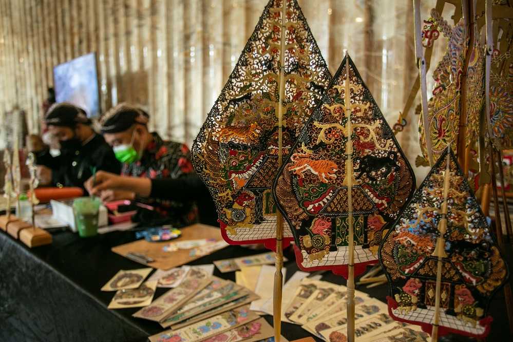 Produksi Kerajinan Wayang