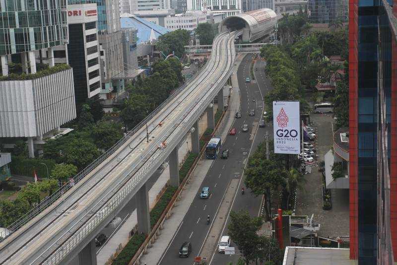 Proyek LRT Jabodebek Sudah 88,69 Persen