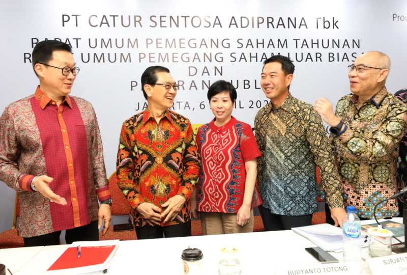 PT Catur Sentosa Adiprana Tbk (CSAP) Membagikan Dividen Sebesar Rp 49,04 miliar