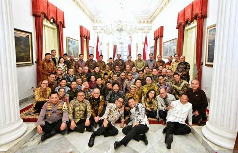 Purnatugas, Jokowi Minta Maaf ke Jajaran  Kabinet Indonesia Maju