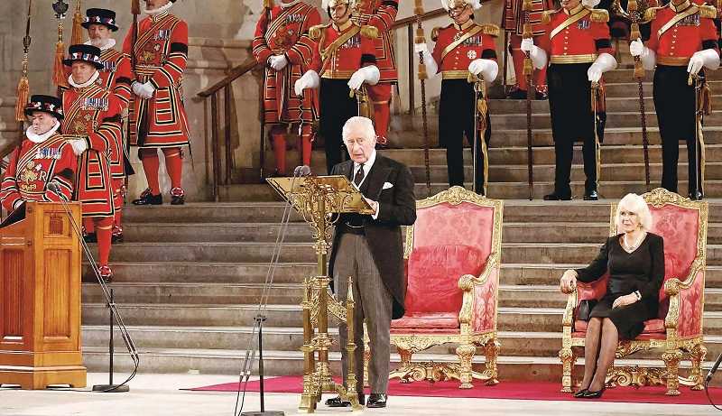 RAJA CHARLES III PIDATO DI PARLEMEN
