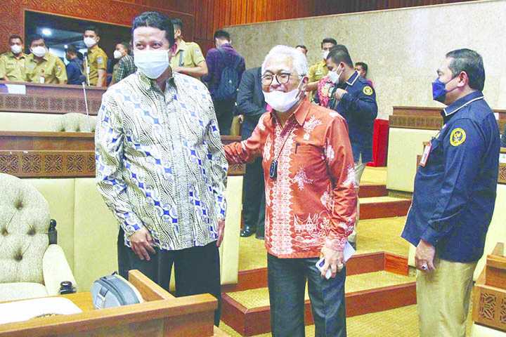 Raker DKPP dengan Komisi II DPR
