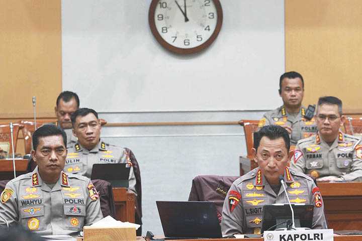 Raker Evaluasi Kinerja Polri