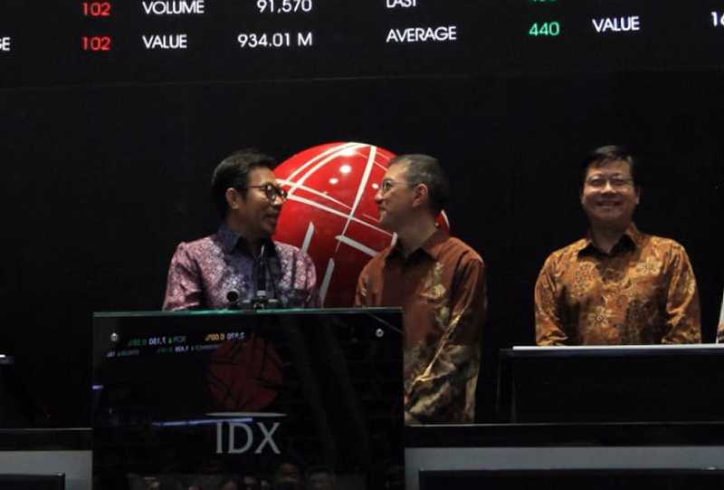 Raup Dana Segar Dari Pasar Modal Sebanyak Rp. 404,6 miliar