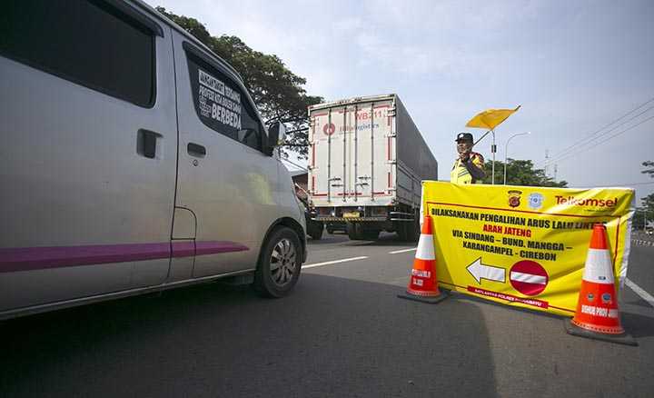 Rekayasa Lalu Lintas di Jalur Mudik