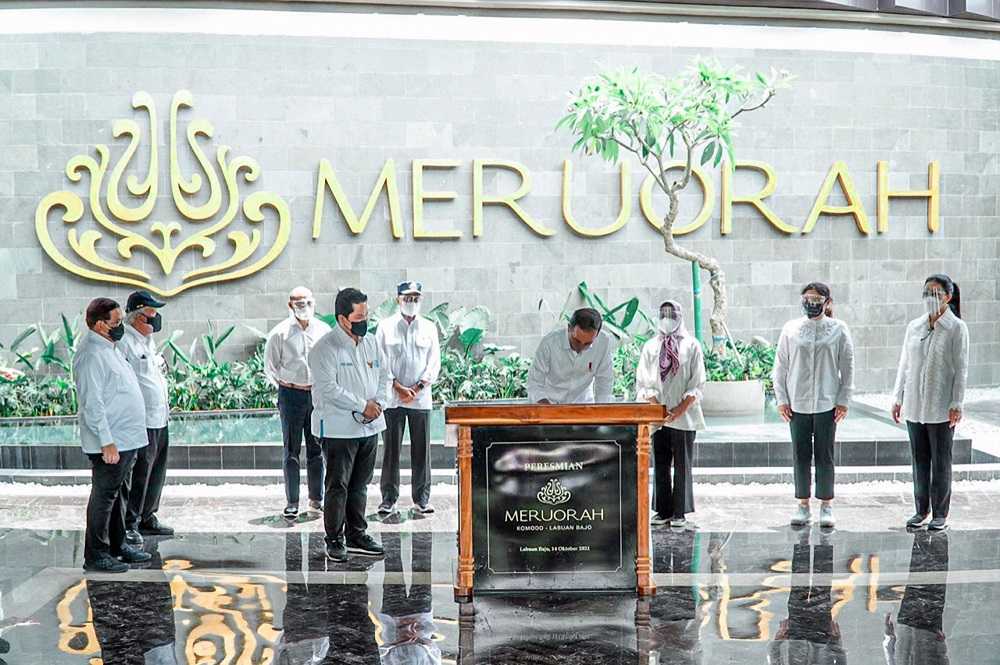 Resmikan Hotel