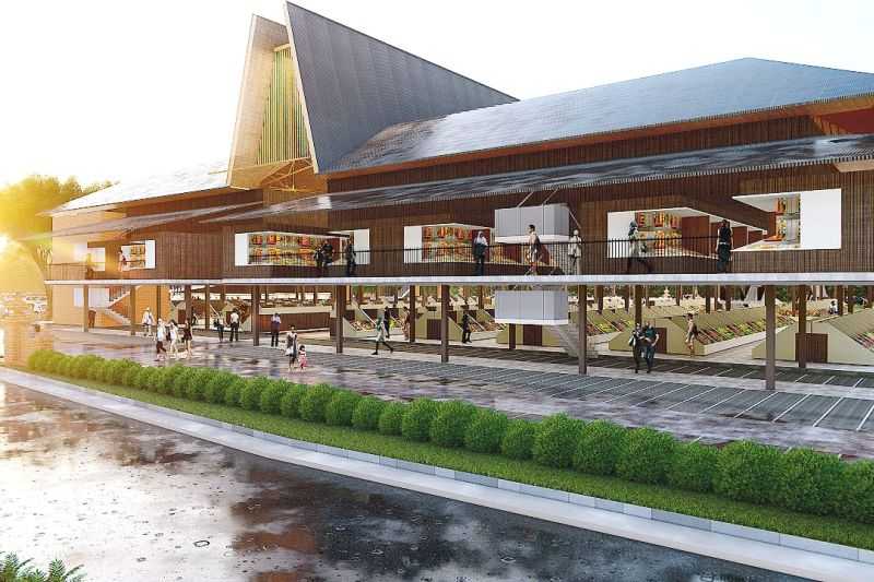 Revitalisasi Pasar Godean Sleman, Bakal Ada Taman dan Tempat Nongkrong Rooftop