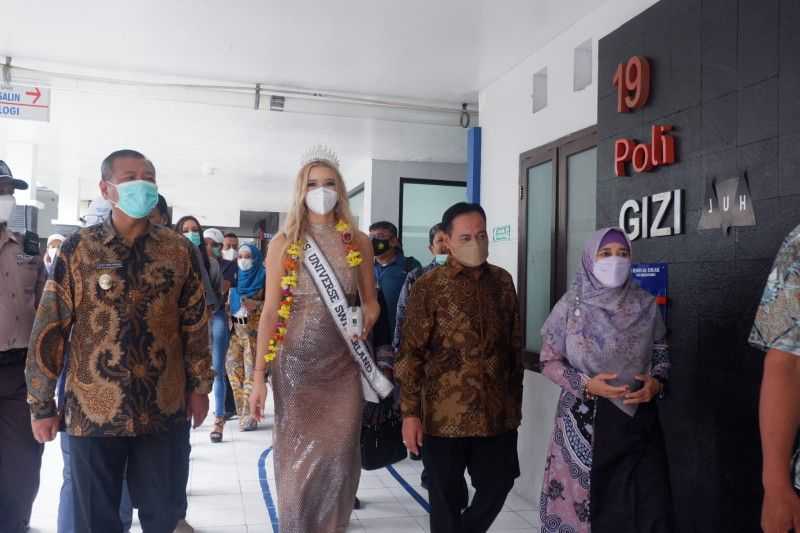 RSUD Tulungagung Terima Kunjungan Putri Kecantikan Swiss