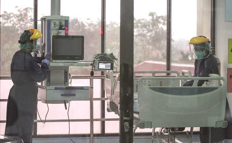 ruang icu covid-19 kosong