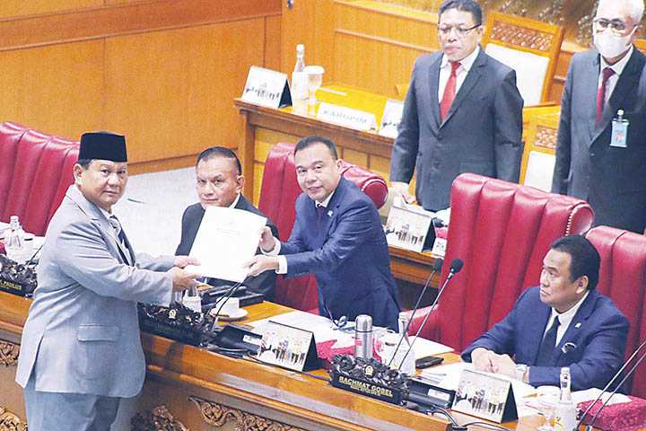 RUU Pengesahan Perjanjian Pertahanan