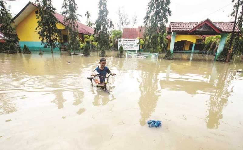 SEBANYAK 11.202 WARGA ACEH UTARA TERDAMPAK BANJIR