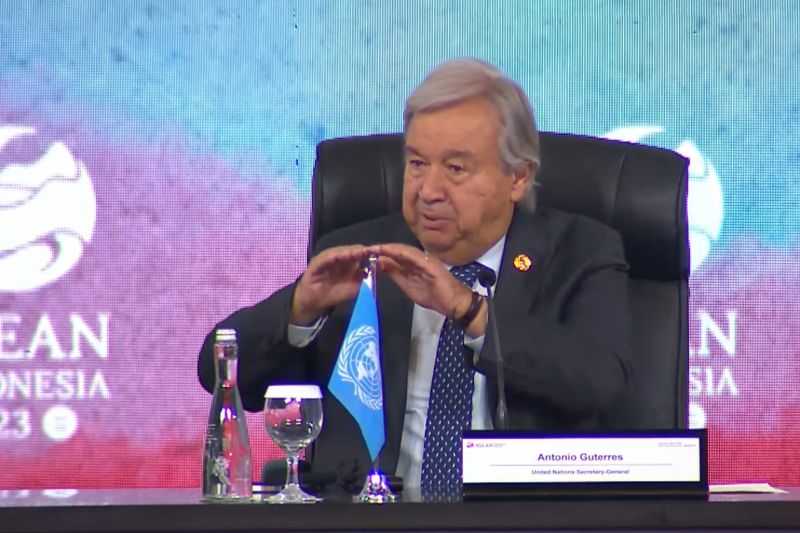Sekjen PBB Desak Semua Negara Cari Strategi Atasi Krisis Myanmar