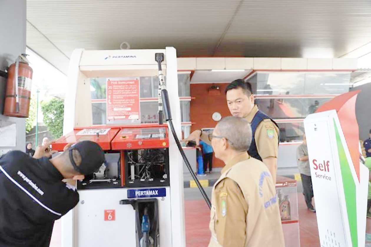 Seluruh SPBU Tangerang Telah Diuji Tera