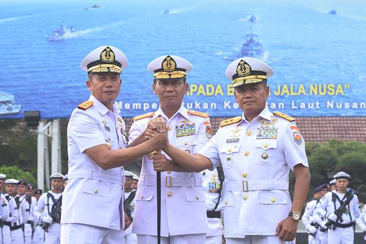 Serah Terima Jabatan Panglima Komando Armada III