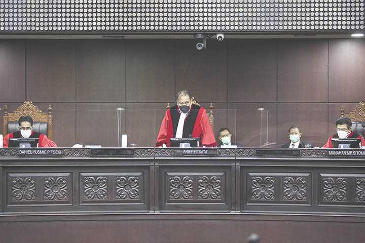 Sidang Uji Materi Otonomi Khusus Papua
