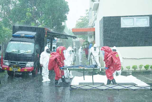 Simulasi Atasi Ledakan