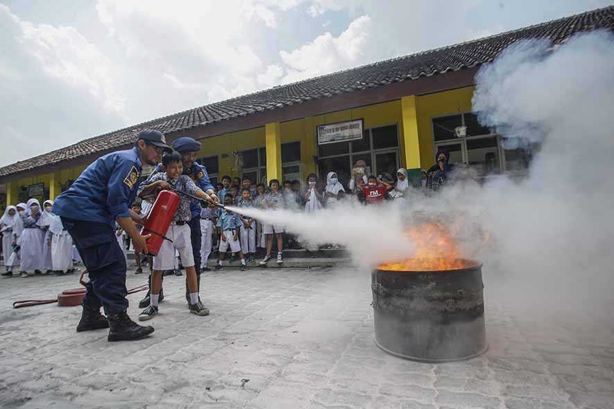 Simulasi Bencana Kebakaran