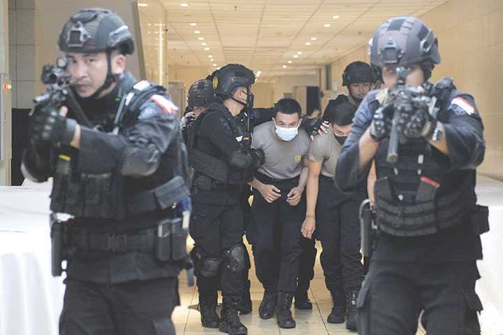 Simulasi Pengamanan G20
