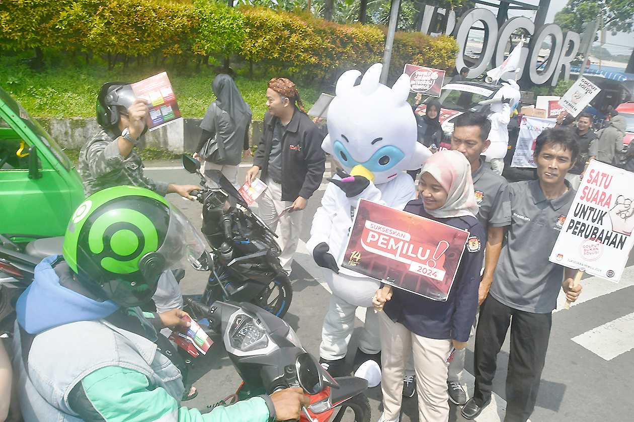 Sosialisasi Pemilu 2024 di Bogor