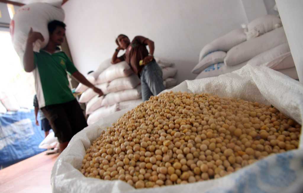 Stok Kedelai Aman