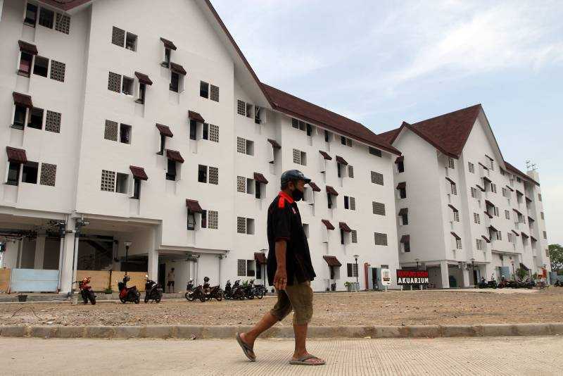 Suasana Kampung Susun Akuarium