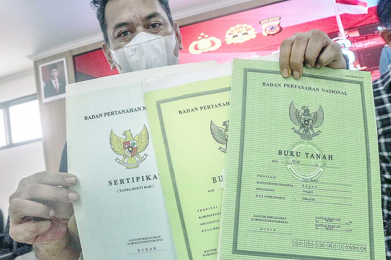 Surat Tanah Palsu