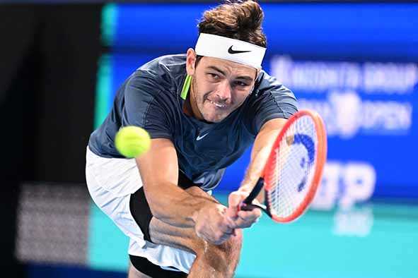 Taylor Fritz Dihentikan Petenis Wild Card