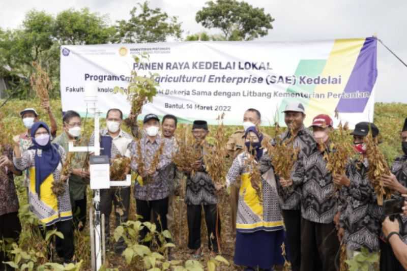 Tekan Ketergantungan Impor Pangan, UGM-Kementan kembangkan Smart Agricultural Enterprise Kedelai