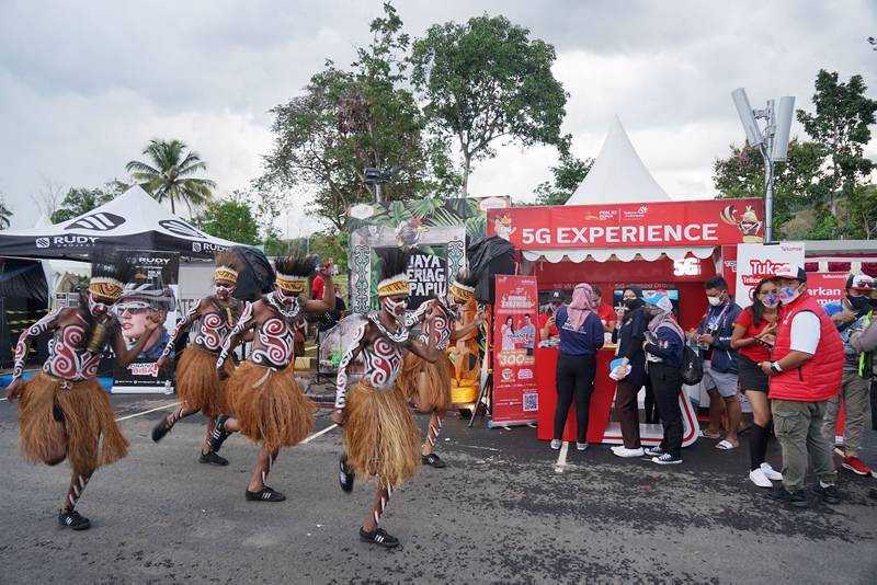 Telkomsel Menghadirkan Pengalaman Jaringan 5G Pertama Pada PON XX Papua 2021