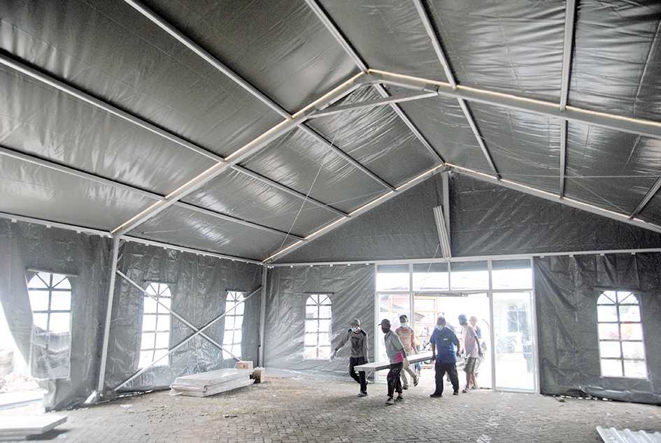Tenda Darurat Pasien Covid-19