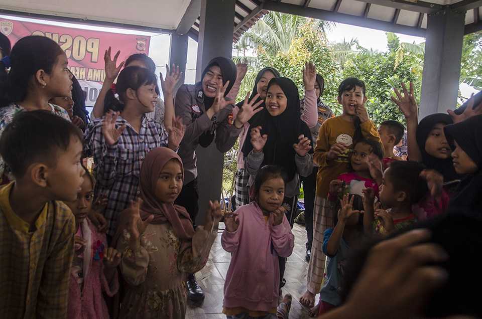 Terapi Trauma Anak Korban Gempa Cianjur