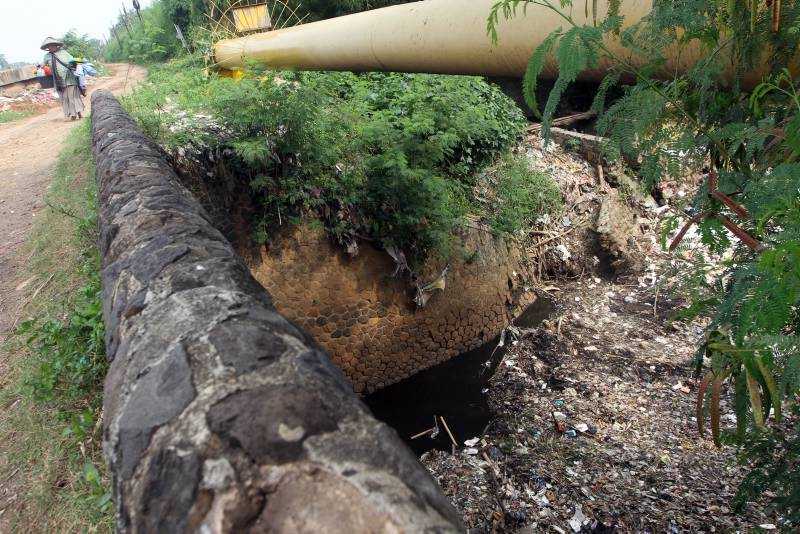 Tersumbat Sampah