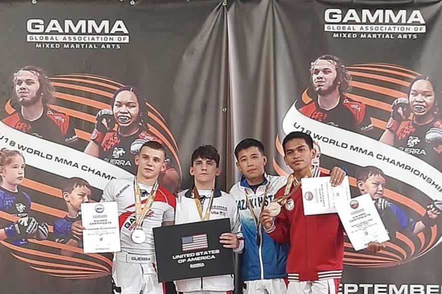 Timnas MMA Indonesia Sabet Perunggu di Kejuaraan Dunia U-18 Yunani