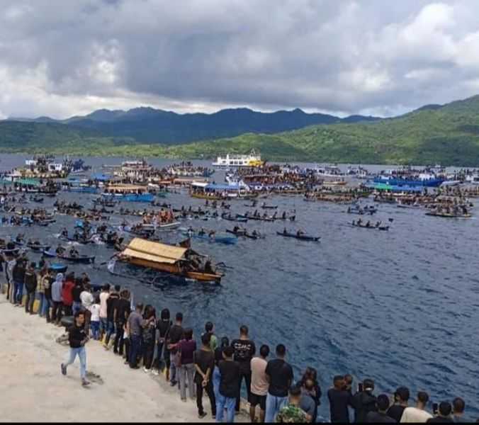 TNI AL Dukung Pengamanan Prosesi Keagamaan Semana Santa di Flores
