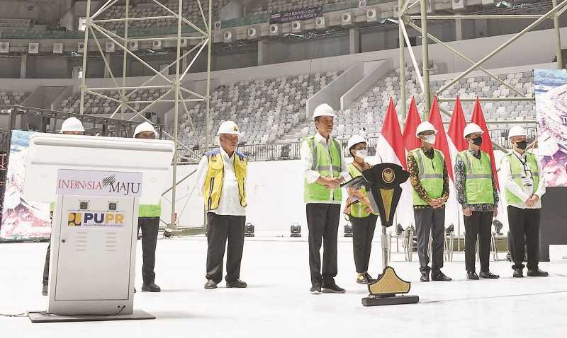 “TOPPING OFF" INDOOR MULTIFUNCTION STADIUM GBK