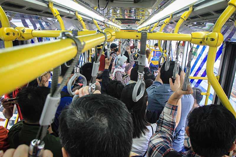 Transjakarta Kembali Padat