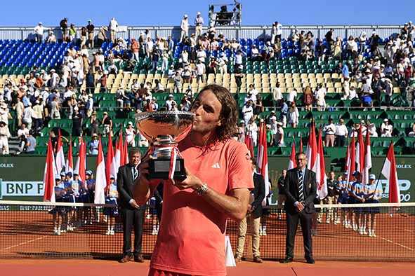 Tsitsipas "Hattrick" Trofi Monte Carlo Masters