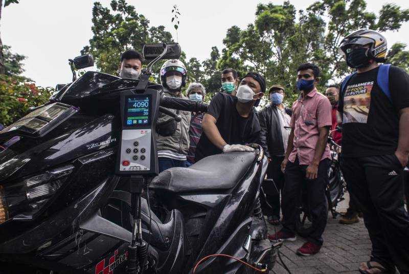 Tunda Sanksi Tilang Uji Emisi